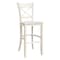 International Concepts Charlotte Bar Height Stool, 30" Seat Height, Unfinished S-313 - alternate 7